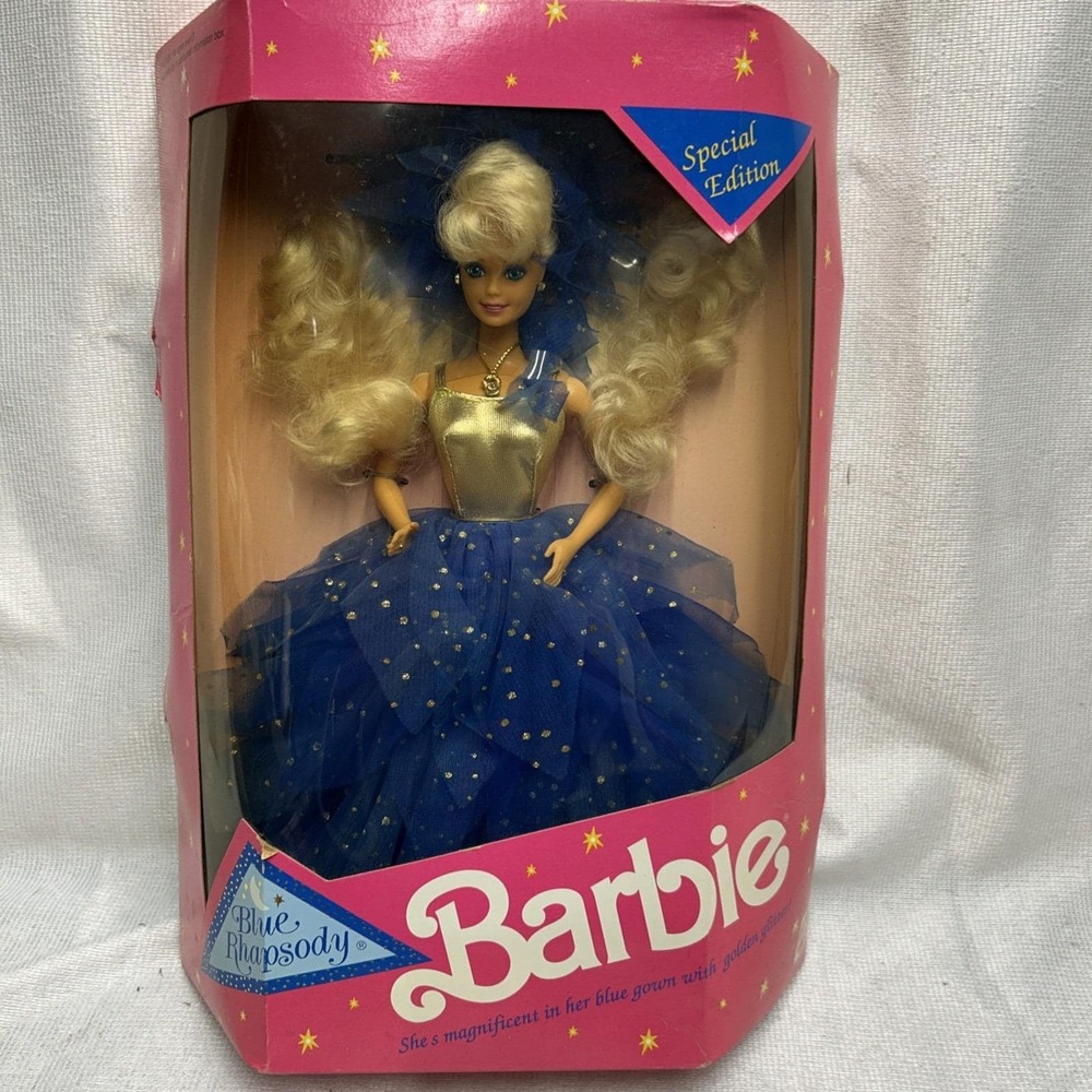 Mattel Barbie Blue Rhapsody Special Edition Doll 1991 1364 NRFB